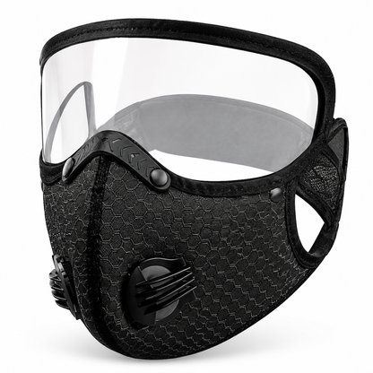 ⏰Staubdichte und winddichte Outdoor-Sport-Gesichtsmaske mit schützendem Sichtschutz und Atemfunktion für Laufen und Radfahren