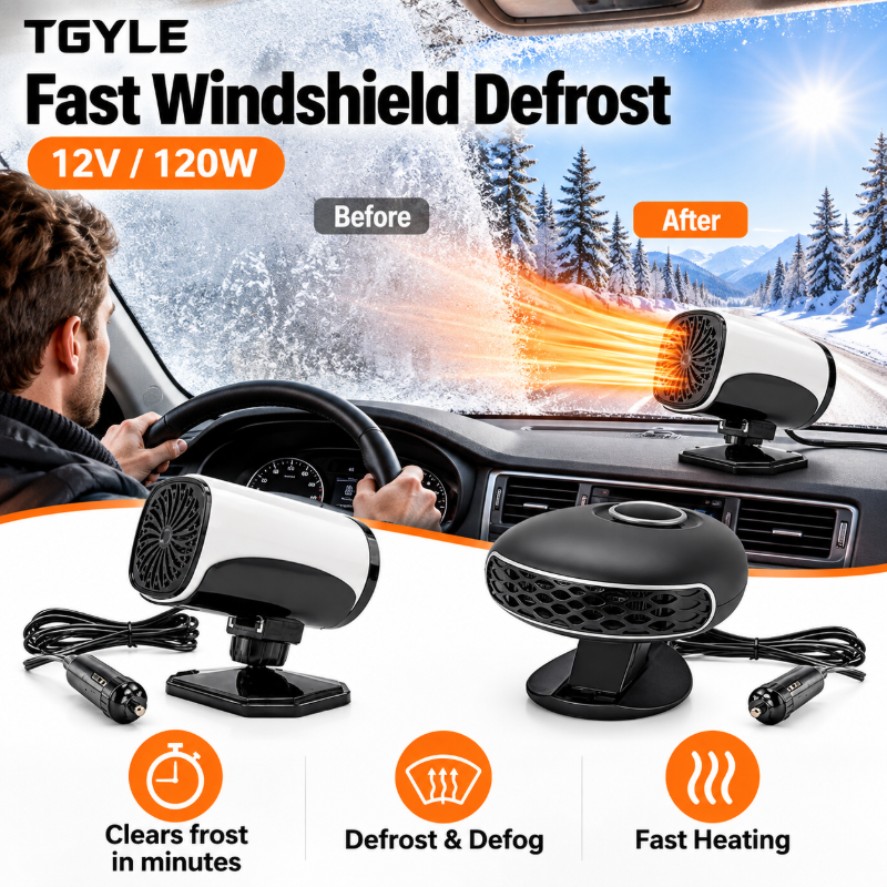 🔥🚗 Tragbare Autoheizung mit 360°-Drehsockel – flexible Wärmeausrichtung, kompakt & ideal für Auto, Wohnmobil & unterwegs ✨