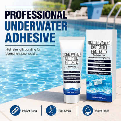 🔥50 % RABATT!🥳Hochfester Kleber für Unterwasser-Poolfliesen