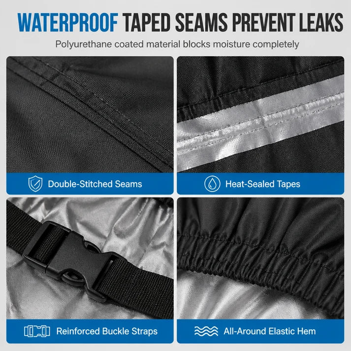 Wasserdichte Outdoor-Bootsabdeckung für V-Rumpf-Boote