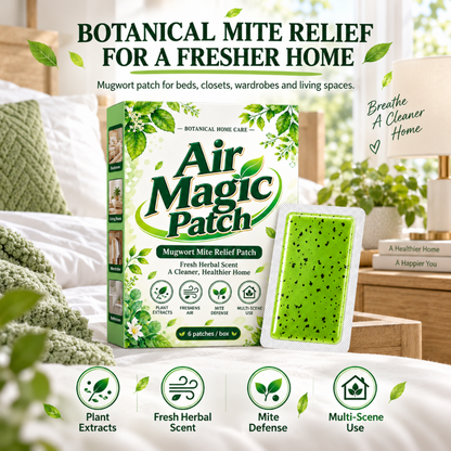 🌿Cerotto Lenitivo a Lunga Durata all’Artemisia contro gli Acari – Sollievo e Comfort ✨
