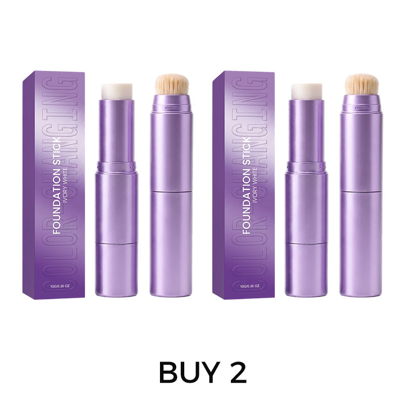 🔥Über 50.000 Frauen vertrauen darauf🔥  2-in-1-Foundation-Stick mit Farbwechsel-Effekt