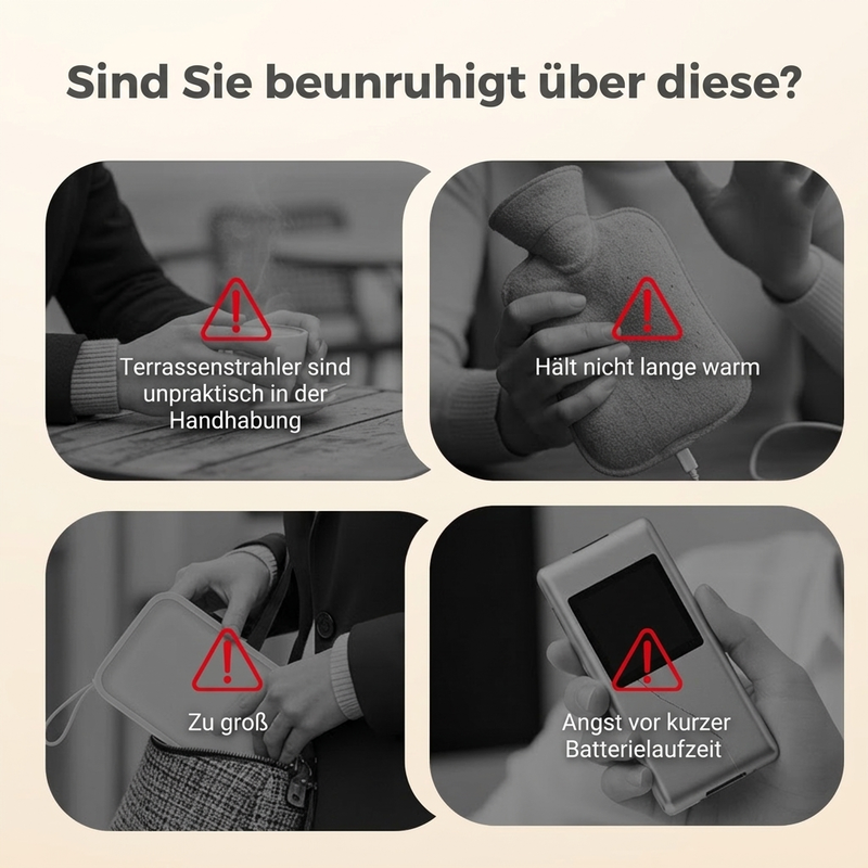 ✨ 50% RABATT! 🔥Magnetischer 2-in-1 wiederaufladbarer Handwärmer