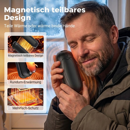 ✨ 50% RABATT! 🔥Magnetischer 2-in-1 wiederaufladbarer Handwärmer