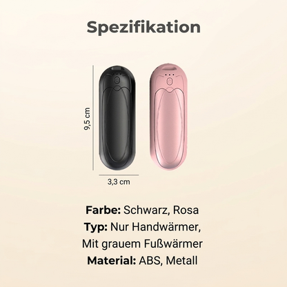 ✨ 50% RABATT! 🔥Magnetischer 2-in-1 wiederaufladbarer Handwärmer