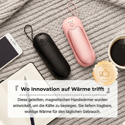 ✨ 50% RABATT! 🔥Magnetischer 2-in-1 wiederaufladbarer Handwärmer