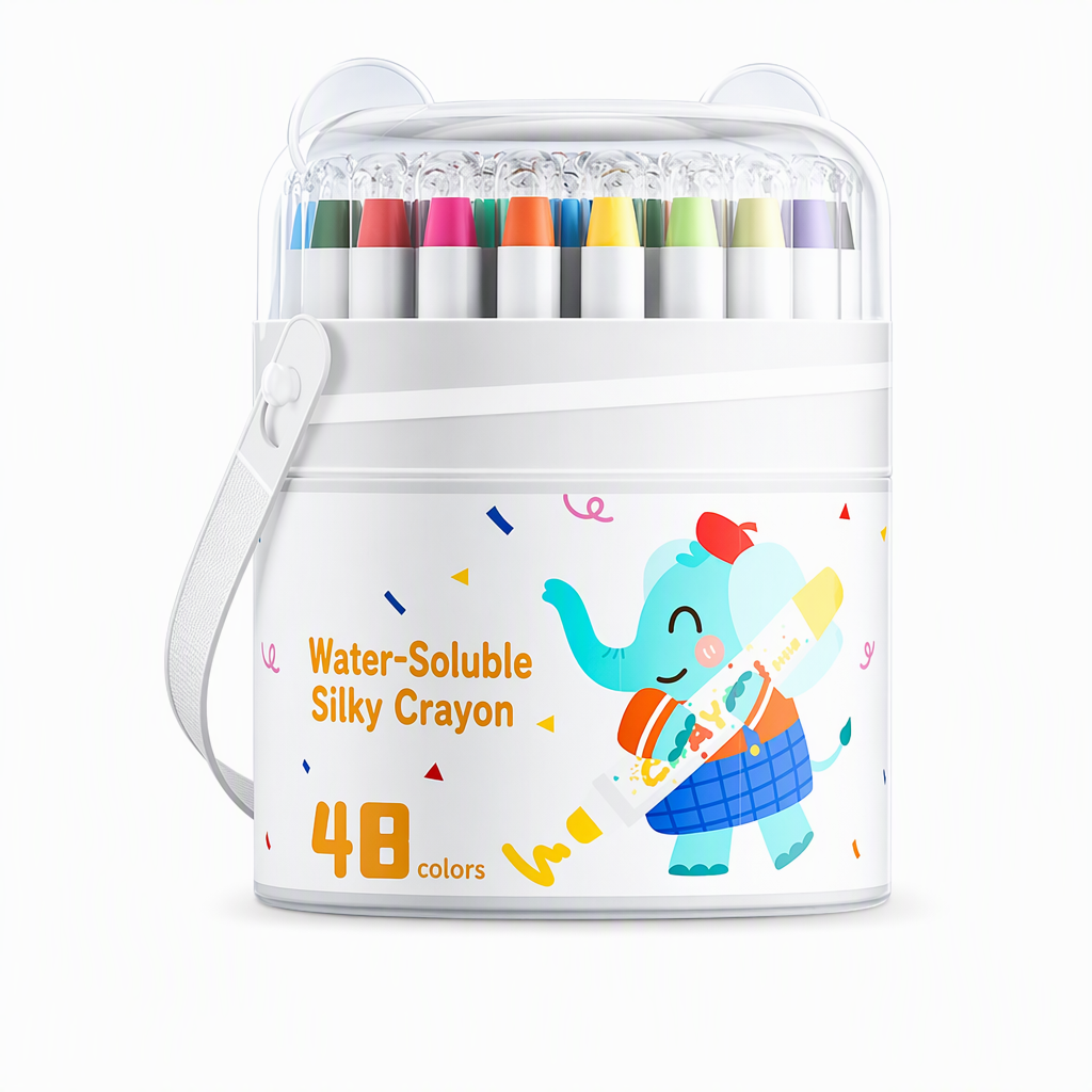 😇🎨Abwaschbare Wachsmalstifte und Ölpastellkreiden für Kinder