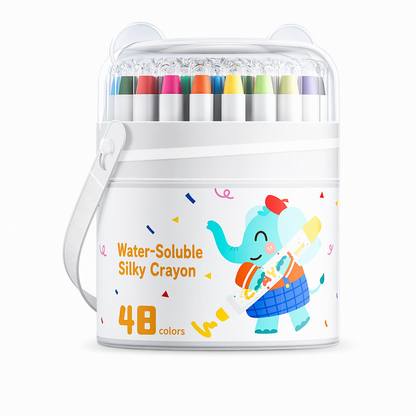 😇🎨Abwaschbare Wachsmalstifte und Ölpastellkreiden für Kinder