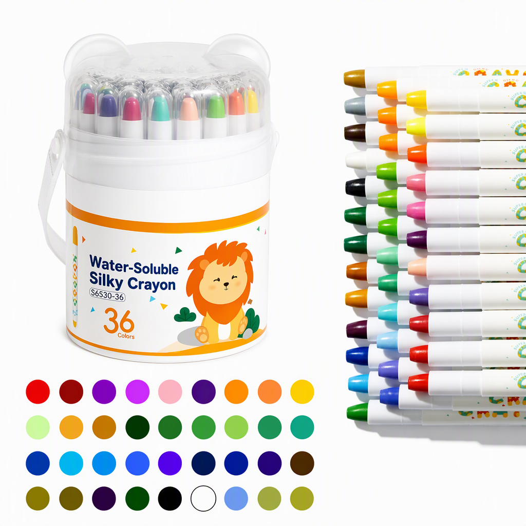 😇🎨Abwaschbare Wachsmalstifte und Ölpastellkreiden für Kinder