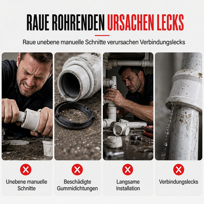 PVC-Rohr Entgrat- und Anfaswerkzeug