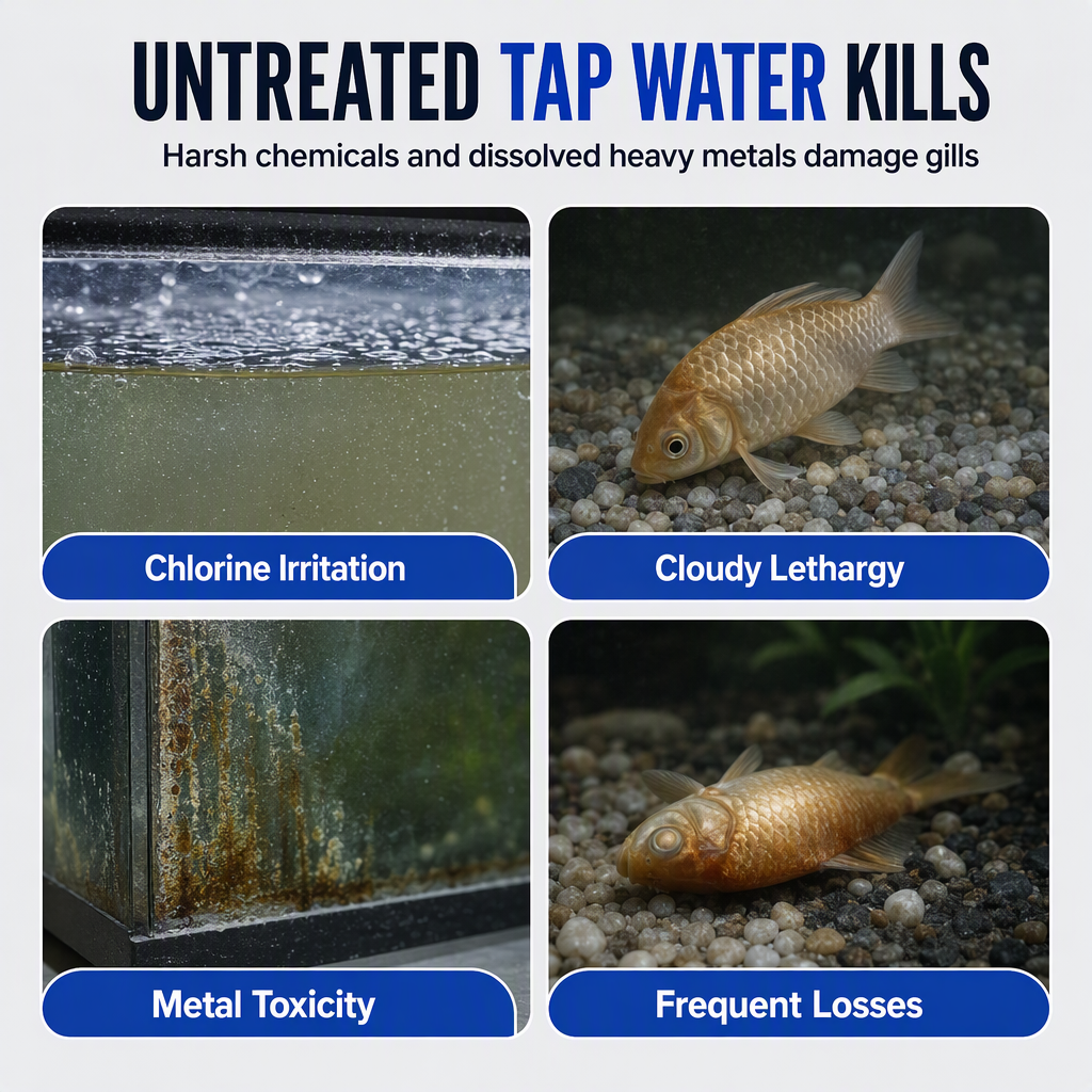 Wirksamer Wasseraufklarer für Aquarien