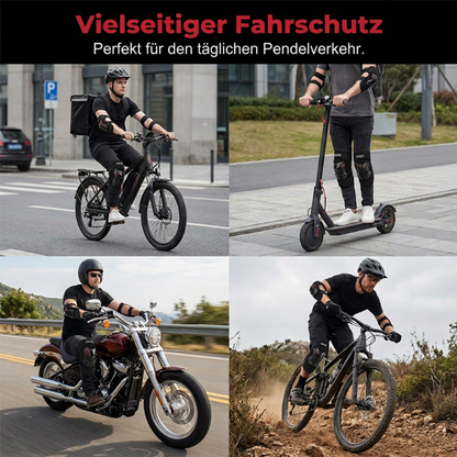 🔥Schutzknie- und Ellbogenschützer Set für Motorsport