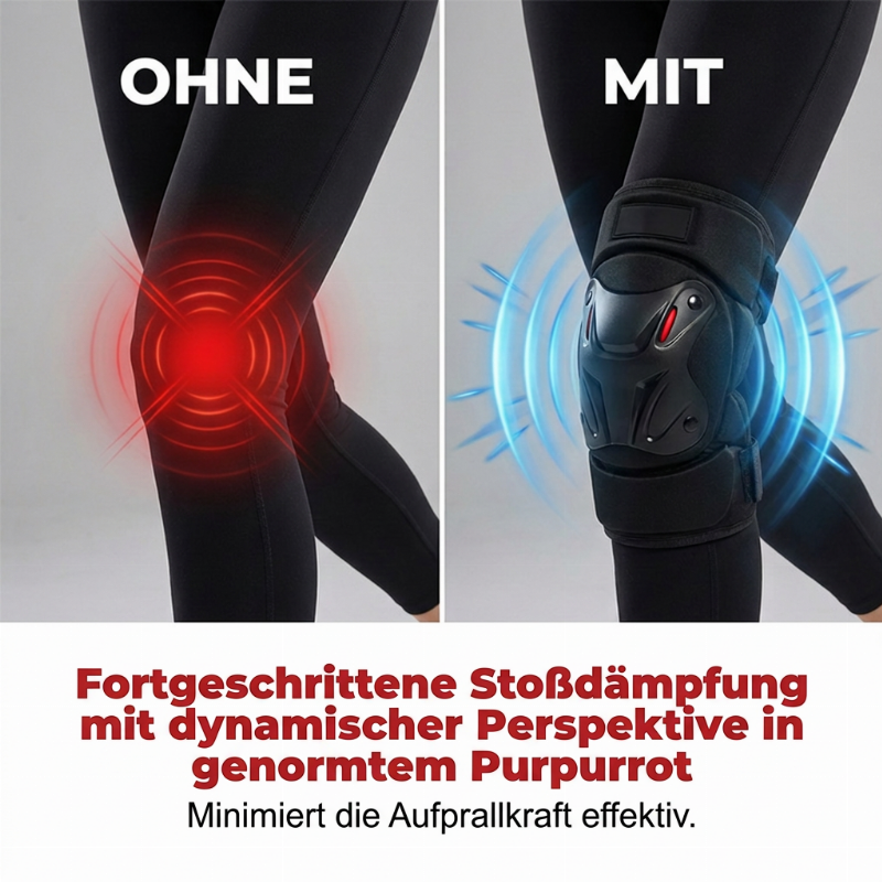 🔥Schutzknie- und Ellbogenschützer Set für Motorsport