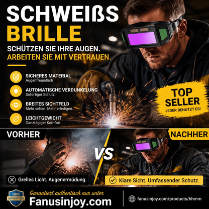 👀Professionelle Werkzeuge für mehr Sicherheit & Komfort 🔥2026 Neue Schutzbrille für Brenn- und Schweißarbeiten 🏭