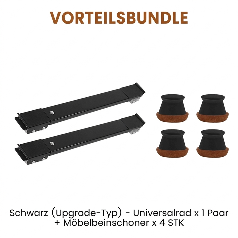 💥Schwerlast-Verstellbare Geräte-Rollen