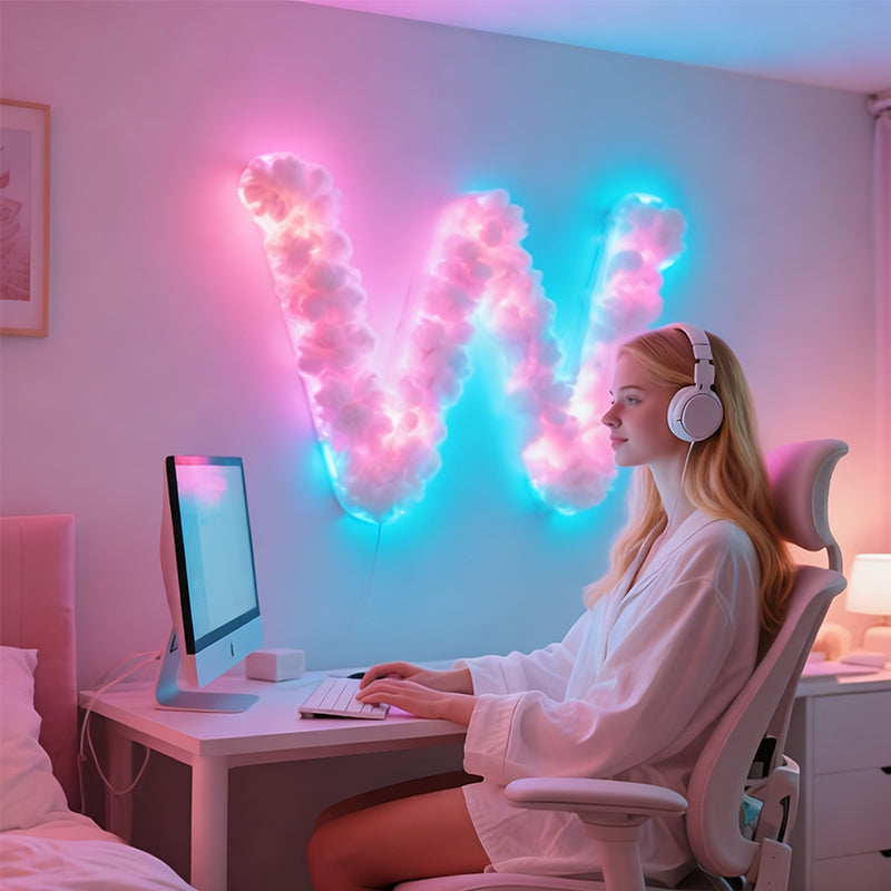 🎅DIY-LED-Gewitterwolke mit USB-Stromversorgung