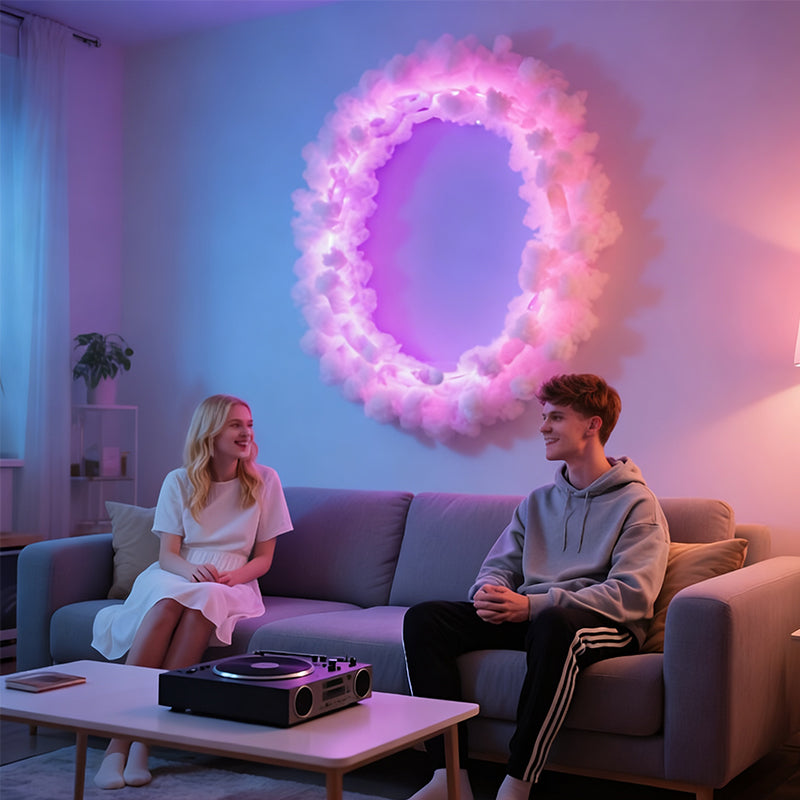 🎅DIY-LED-Gewitterwolke mit USB-Stromversorgung