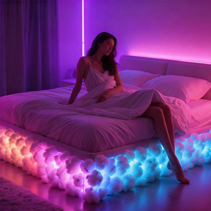 🎅DIY-LED-Gewitterwolke mit USB-Stromversorgung