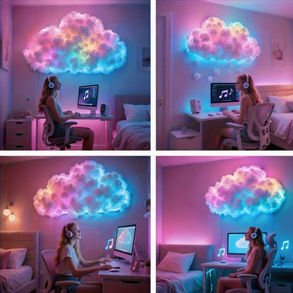 🎅DIY-LED-Gewitterwolke mit USB-Stromversorgung