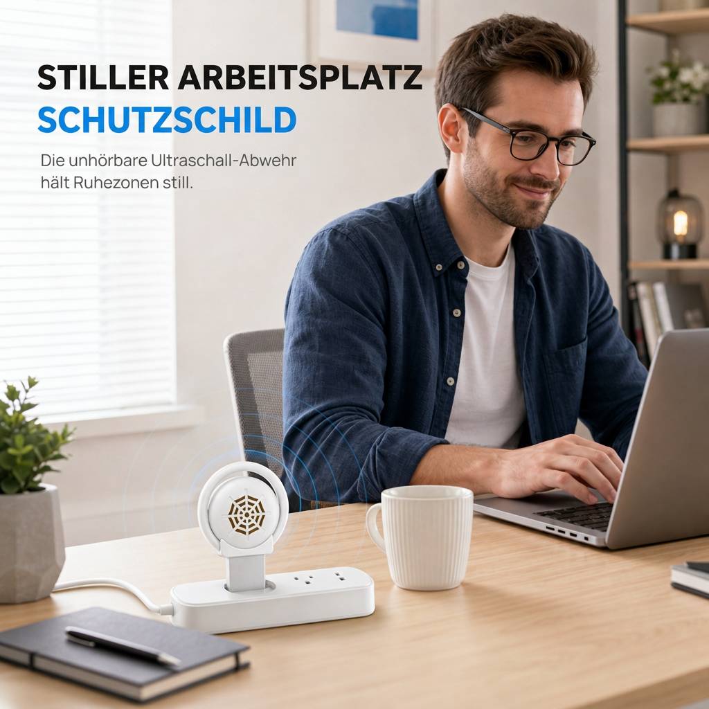 🔌 Kompakter USB-Ultraschall-Schädlingsvertreiber für kleine Bereiche