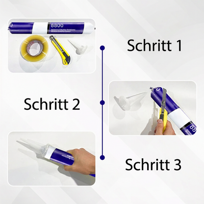 ⏰Wasserdichtes, witterungsbeständiges Silikon-Dichtmittel
