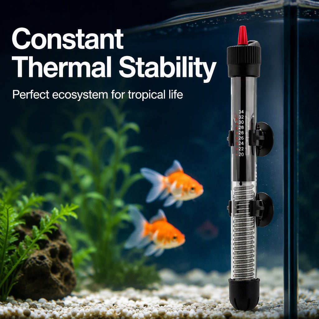 Tauchheizgerät mit automatischer Temperaturregelung für Aquarien