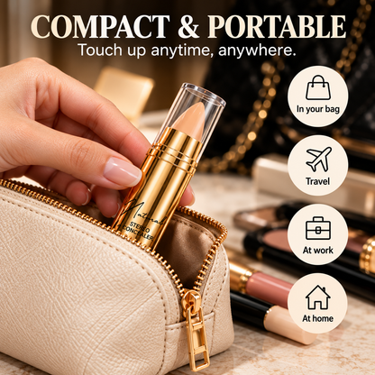 Natürlicher, nahtlos verblendbarer Concealer-Stift – 3-in-1: Abdecken, Aufhellen & Konturieren