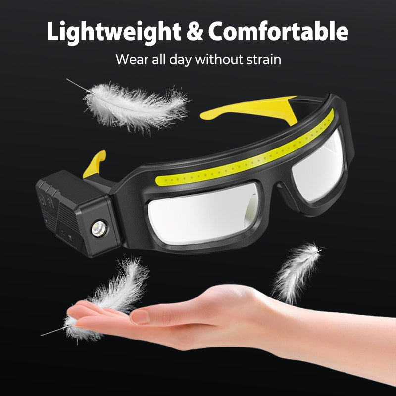 ✨Freihändige LED-Arbeitslichtbrille