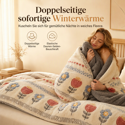 🔥💖Über 38.000 verkauft!❄️🛌Doppelseitige Sherpa-Kuscheldecke – Extra dick, flauschig weich & perfekt für kalte Nächte☁️✨