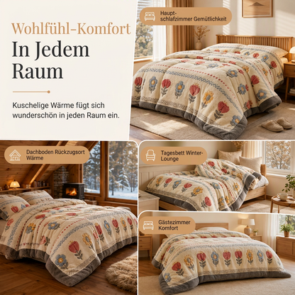 🔥💖Über 38.000 verkauft!❄️🛌Doppelseitige Sherpa-Kuscheldecke – Extra dick, flauschig weich & perfekt für kalte Nächte☁️✨