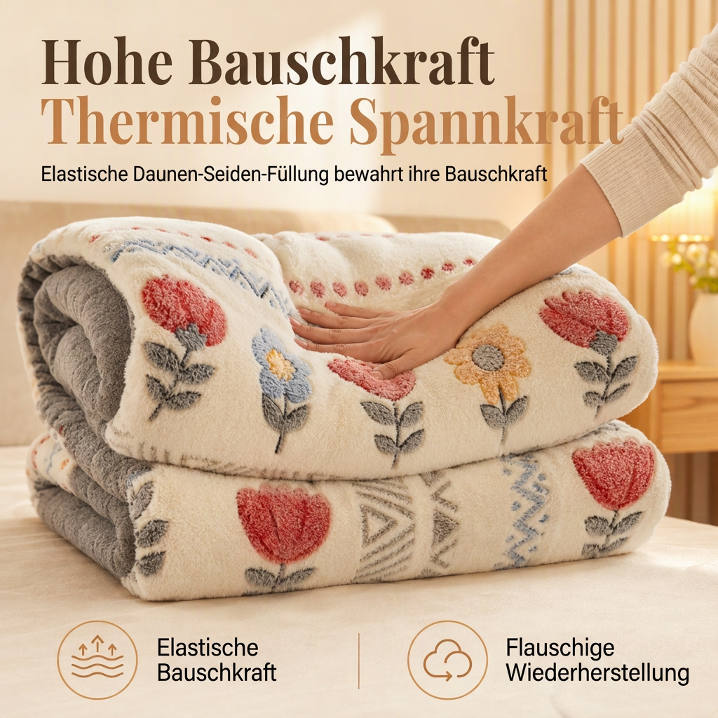 🔥💖Über 38.000 verkauft!❄️🛌Doppelseitige Sherpa-Kuscheldecke – Extra dick, flauschig weich & perfekt für kalte Nächte☁️✨