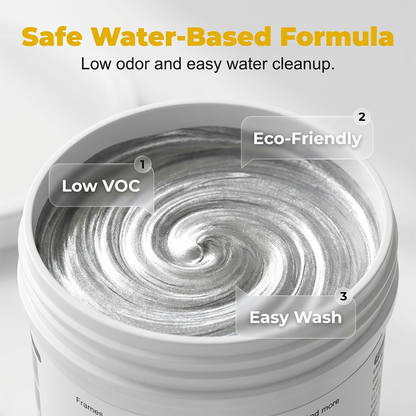 Wasserbasierter Premium-Silber-Metallic-Lack