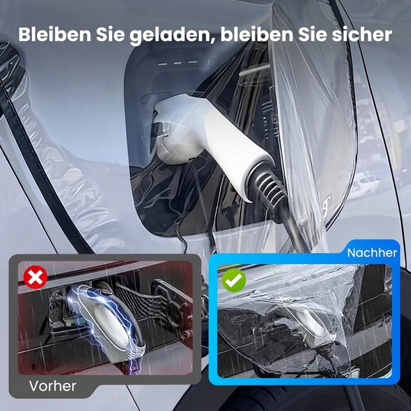 ⚡ Schützen Sie Ihren EV-Ladeanschluss! 🚗💧 Magnetische, wasserdichte Abdeckung für sorgenfreien Gebrauch.