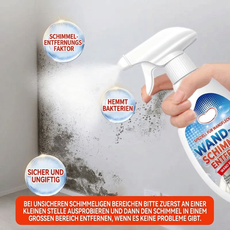 🔥 KAUFEN SIE MEHR, SPAREN SIE MEHR!!📢🧼 Schimmelreinigungsspray für Wandfliesen – Ein schnelles Spray zur Bekämpfung von schwarzen Schimmelflecken in Badezimmern & Küchen ✨