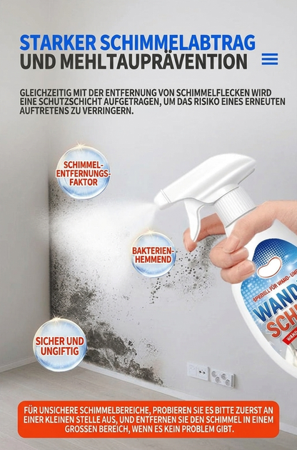 🔥 KAUFEN SIE MEHR, SPAREN SIE MEHR!!📢🧼 Schimmelreinigungsspray für Wandfliesen – Ein schnelles Spray zur Bekämpfung von schwarzen Schimmelflecken in Badezimmern & Küchen ✨