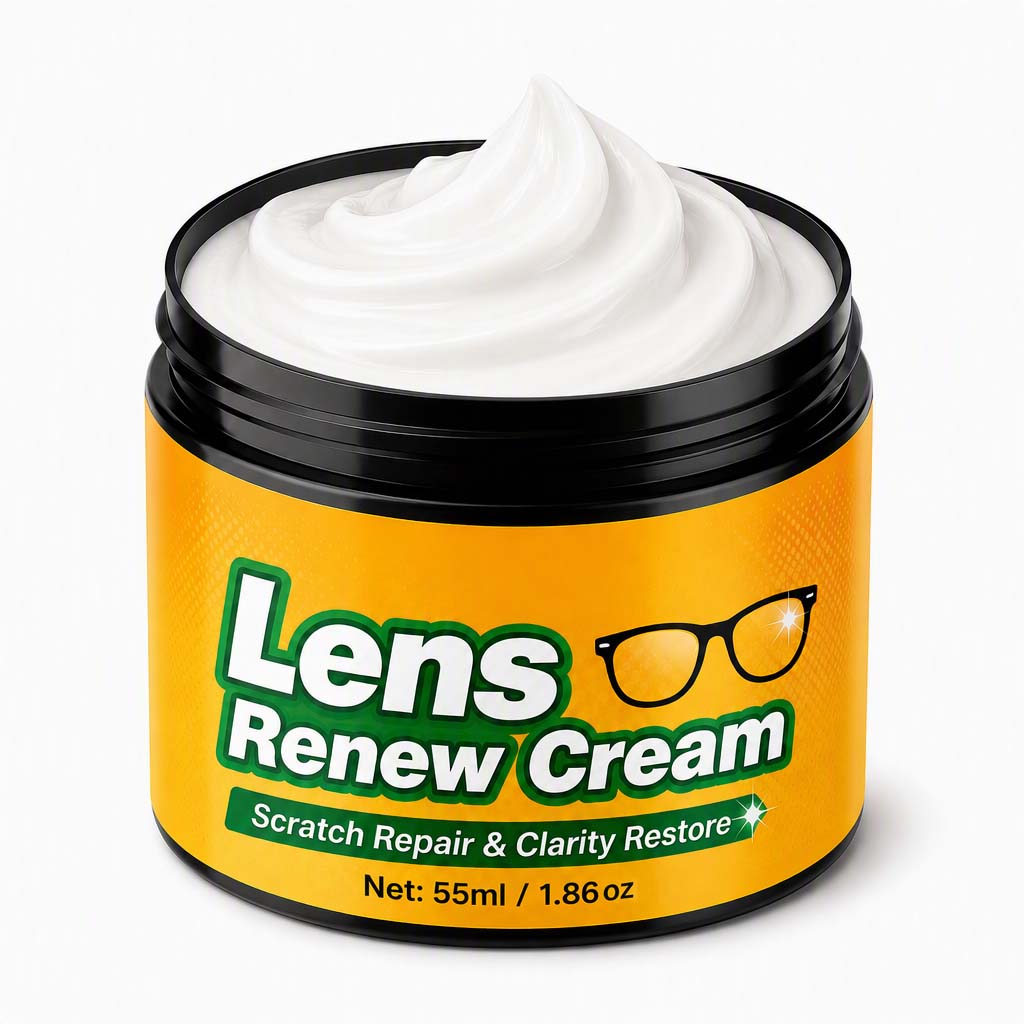 Linsenkratzreparaturcreme-Set mit Schwamm für Brillen, Schutzbrillen, Gesichtsschilde und Helmvisiere