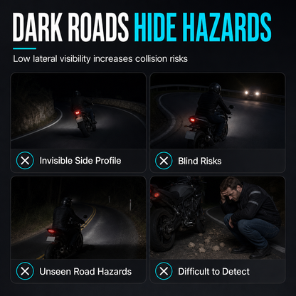 🎄 🏍️ LED-Engelsflügel-Projektoren fürs Motorrad – 2er-Set mit Wow-Effekt! ✨