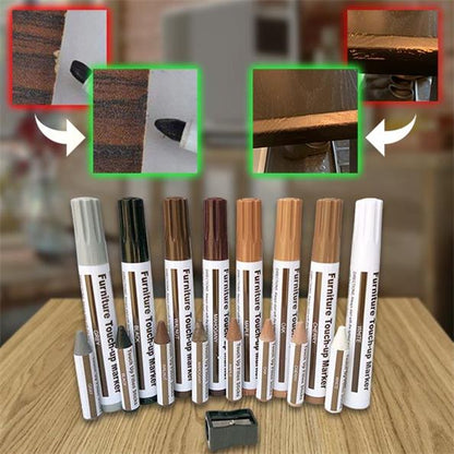 🌸Herbstschlussverkauf💕Je mehr Sie kaufen, desto höher ist der Rabatt💕Reparaturmarker-Set für Holzmöbel