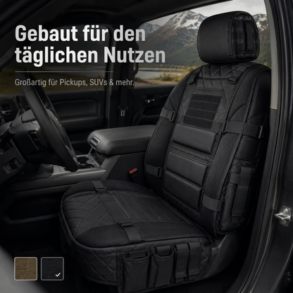 💥 Nur für kurze Zeit – 50% RABATT 🚙 Langlebiger taktischer Sitzbezug für Lastwagen ✨ Stauraum, Schutz und ganztägiger Komfort