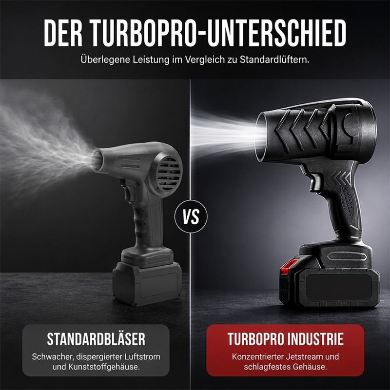 💨 LIMITIERTES ANGEBOT 50% RABATT! ⚡ Tragbarer kabelloser Turbo-Gebläse – starke Luftleistung, multifunktional 🛠️
