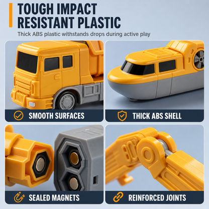 🎄🎁Magnetisches, umbaubares Konstruktions-Spielzeugauto