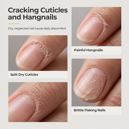 Feuchtigkeitsspendende und geschmeidig machende Essenz für Nagelhaut