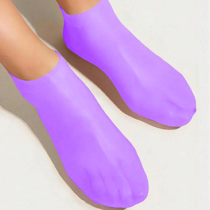 ⏳ 50% RABATT!! 🔥 Feuchtigkeitsspendende Fußmaske, Peeling-Silikonsocken, Strand-Schutzsocken