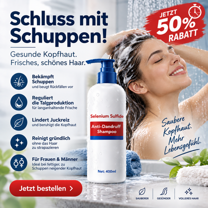 Selensulfid Anti-Schuppen- und Ölregulierendes Shampoo