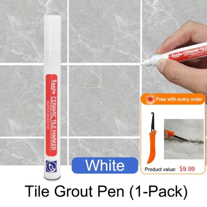 🖌️ Anti-Schimmel- und wasserfester Fugenstift für Keramikfliesen!🧱